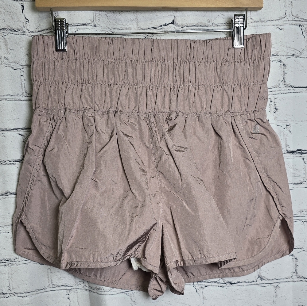 Free People Movement High Waisted Running Shorts Size Large